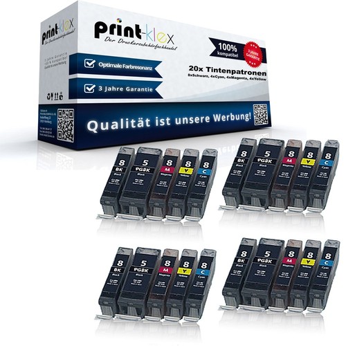 20x kompatible tintenpatronen - kompatible,
